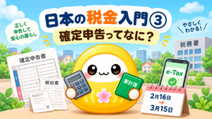 日本の税金入門3⃣｜確定申告ってなに❓
