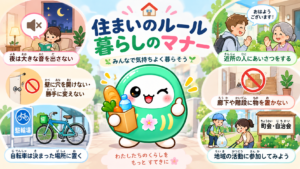 日本の住まいのルールと暮らしのマナー