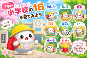 日本の小学校の1日を見てみよう