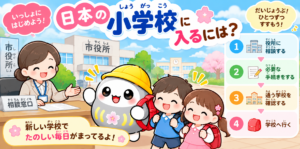 日本の小学校に入るには❓｜外国から来た子どもと家族へ